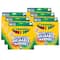 4 Packs: 6 Packs 10 ct. (240 total) Crayola® Ultra-Clean Washable Broad Line Classic Colors Markers